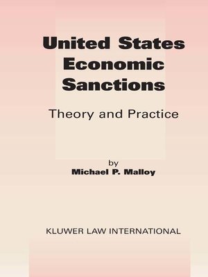 cover image of United States Economic Sanctions